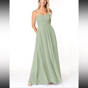 Azaria Yasmin Bridesmaids Dress - Sage Green Size A8